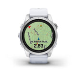 Garmin epix Pro (Gen 2), Standard Edition  42 mm, Silver with Whitestone Band