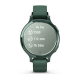 Garmin Lily 2 Active, Jasper Green with Jasper Green Silicone Band