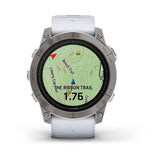 Garmin epix Pro (Gen 2), Sapphire Edition  51 mm, Titanium with Whitestone Band