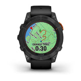 Garmin fenix 7 Pro, Solar Edition (No Wi, Fi), Slate Gray with Black Band (No Wi, Fi)