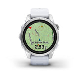 Garmin epix Pro (Gen 2), Standard Edition  42 mm, Silver with Whitestone Band