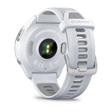 Garmin Forerunner 965, Titanium Bezel with Whitestone Case and Whitestone/Powder Gray Silicone Band