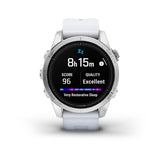 Garmin epix Pro (Gen 2), Standard Edition  42 mm, Silver with Whitestone Band