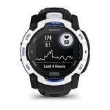 Garmin Instinct 3, 50 mm, Solar, Whitestone with Black/Bolt Blue Band