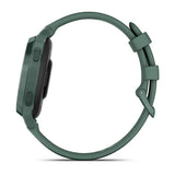 Garmin Lily 2 Active, Jasper Green with Jasper Green Silicone Band