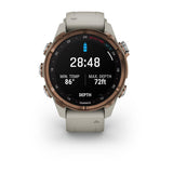 Garmin Descent Mk3i, 43 mm, Bronze PVD Titanium with French Gray Silicone Band