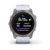 Garmin epix Pro (Gen 2), Sapphire Edition  51 mm, Titanium with Whitestone Band
