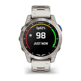 Garmin D2 Mach 1, Aviator Smartwatch with Vented Titanium Bracelet