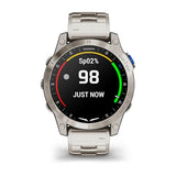 Garmin D2 Mach 1, Aviator Smartwatch with Vented Titanium Bracelet