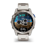 Garmin D2 Mach 1, Aviator Smartwatch with Vented Titanium Bracelet