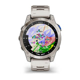 Garmin D2 Mach 1, Aviator Smartwatch with Vented Titanium Bracelet