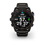 Garmin Descent Mk3i, 51 mm, Carbon Gray DLC Titanium with DLC Titanium Band