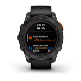 Garmin fenix 7 Pro, Solar Edition (No Wi, Fi), Slate Gray with Black Band (No Wi, Fi)