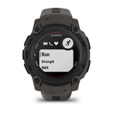 Garmin Instinct E, 40 mm, Black with Charcoal Band