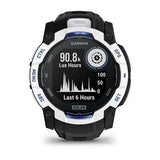 Garmin Instinct 3, 50 mm, Solar, Whitestone with Black/Bolt Blue Band