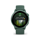 Garmin vívoactive 6 Metallic Jasper Green with Jasper Green Band