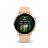 Garmin vívoactive 6 Metallic Pink Dawn with Pink Dawn Band