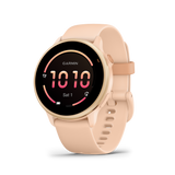 Garmin vívoactive 6 Metallic Pink Dawn with Pink Dawn Band