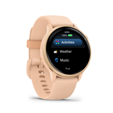 Garmin vívoactive 6 Metallic Pink Dawn with Pink Dawn Band