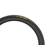 Pirelli, PZero Velo Special Edition Yellow, Tire, 700x25C, Folding, Clincher, Smartnet Silica, Aramid Fiber, 127TPI, Black