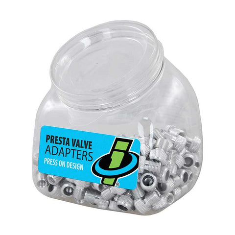 Genuine Innovations, Presta valve adapters, Jar of 150