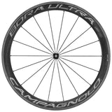 Campagnolo, Bora Ultra 50 Dark Tubular, Wheel, Front and Rear, 700C / 622, Holes: F: 18, R: 21, QR, F: 100, R: 130, Rim, Campagnolo, Set