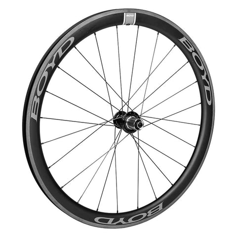 Boyd Cycling, 44mm Carbon Clincher, Wheel, Rear, 700C / 622, Holes: 24, QR, 130mm, Rim, SRAM XD-R