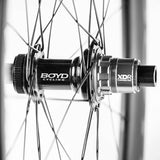 Boyd Cycling, 36mm Road Disc Carbon, Wheel, Rear, 700C / 622, Holes: 28, 12mm TA, 142mm, Disc Center Lock, SRAM XD-R