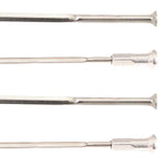 Sapim, CX-Ray, Spokes, Bladed Straight Pull, Silver, 2.0, Length: 252, 20pcs