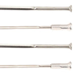 Sapim, CX-Ray, Spokes, Bladed Straight Pull, Silver, 2.0, Length: 282, 20pcs