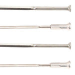 Sapim, CX-Ray, Spokes, Bladed Straight Pull, Silver, 2.0, Length: 296, 20pcs