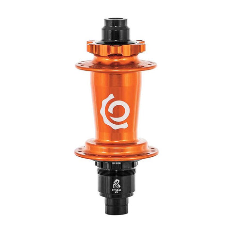 Industry Nine, Hydra Classic DH150/157 6B Rear, Disc Hub, Rear, 32H, 12mm TA, 157mm, Shimano Micro Spline, Orange