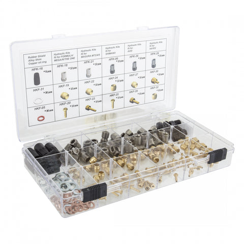 Brake Disc Clk Hose Fitng Kit Clpr Hyd-02 Sram/Shimano