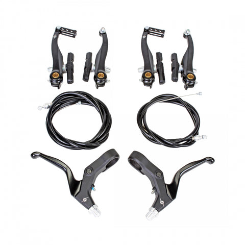 Brakeset Or8 Sport Comp V F&R W/Lvrs Bk