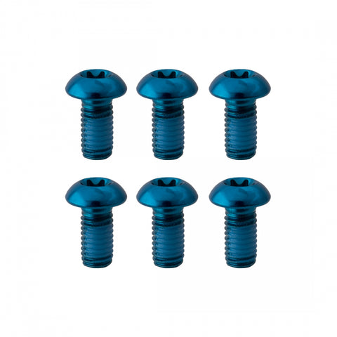 Brake Part Clk Disc Bolts Ano Blu Pkof6