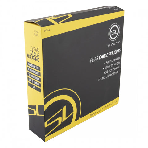 Cable Housing Sunlt Sis 5Mmx30M Bk