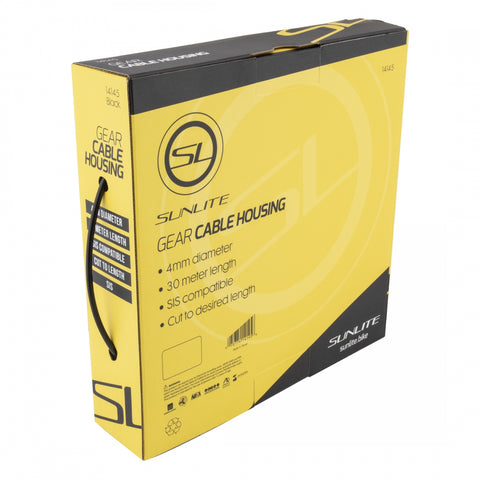 Cable Housing Sunlt Sis 4Mmx30M Bk