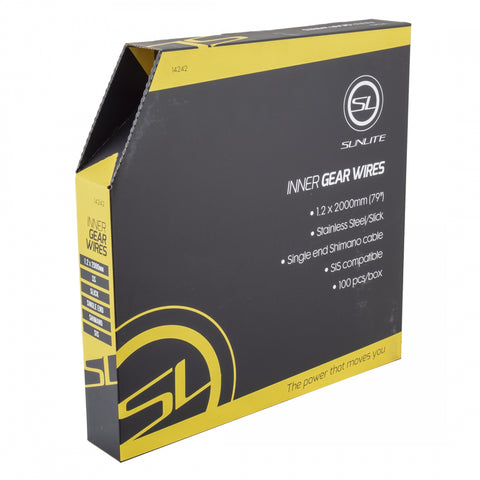 Cable Gear Sunlt 1.2X2000 Ss Slk Sis Bxof100
