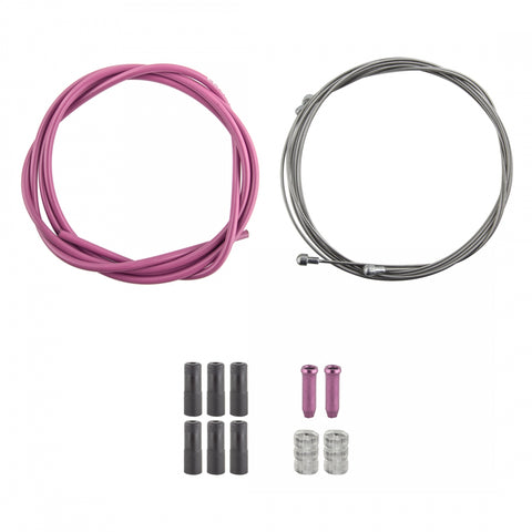 Cable Brake Clk Kit F+R Ss Spt Rd/Mt Pnk