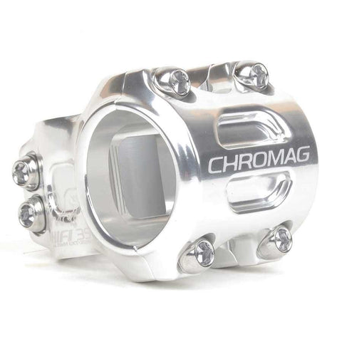 Chromag, HiFi, Stem, 1-1/8'', L: 50mm, 0°, Dia: 35mm, Silver