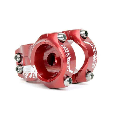 Chromag, BZA, Stem, 1-1/8'', L: 50mm, 0°, Dia: 35mm, Red