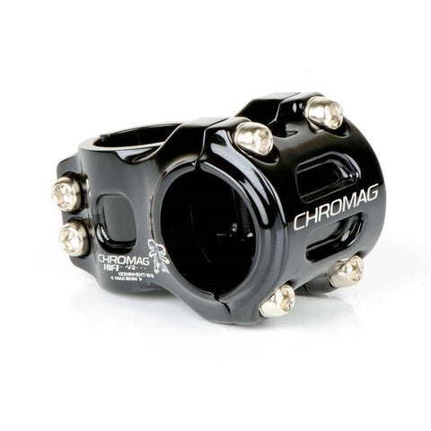 Chromag, Hifi V2, Stem, Clamp: 31.8mm , L: 31mm, Steerer: 1-1/8'', 0°, Black