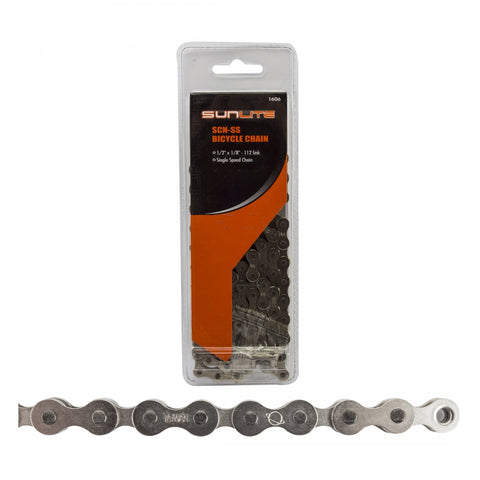Chain Sunlt 1/2X1/8 Scn-Ss 1S Sl 112L