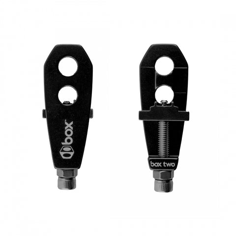 CHAIN TENSION ADJ BOX TWO 10mm/2-AXLE HOLE BK