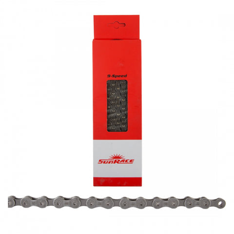 Chain Sunrace Cnm94 9S Gy 116L W/Qr