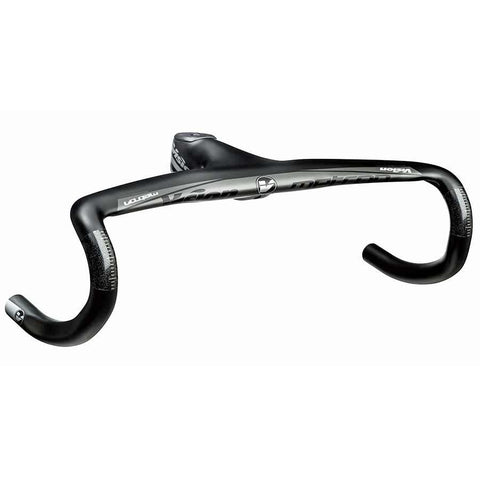 Vision, Metron 5D, Road handlebar with integrated 110mm stem, Drop: 125mm, Reach: 80mm, W:400mm