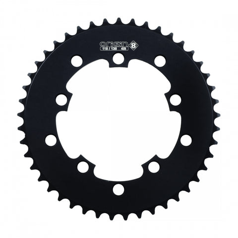 Chainring 10H Or8 45T 110/130 Blk 1/8