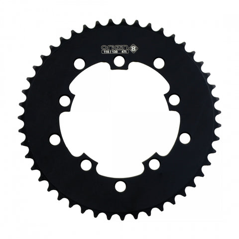 Chainring 10H Or8 47T 110/130 Blk 1/8