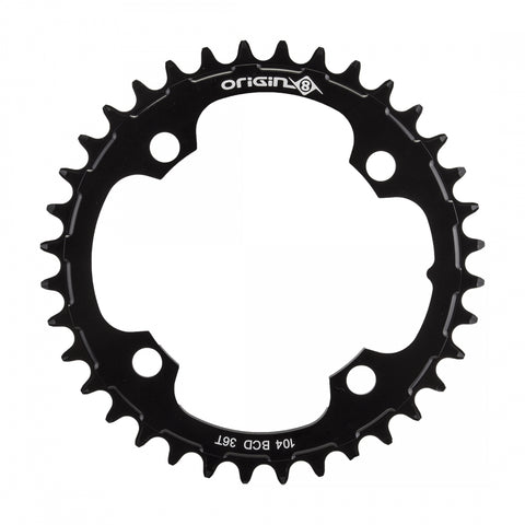Chainring Or8 Holdfast 104Mm 36T 10/11/12S 4B Bk