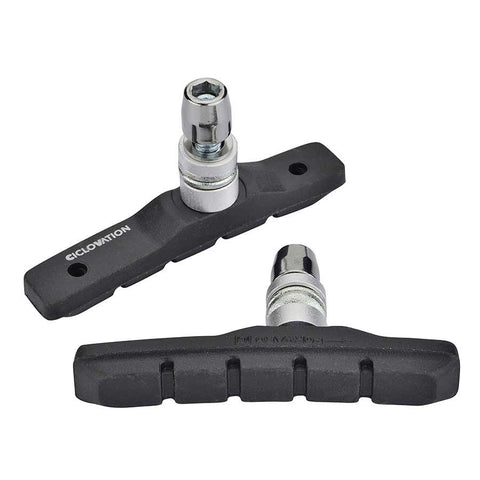 Ciclovation, Basic Mountain, Brake pad, Cartridge type, Threaded, Black, Pair